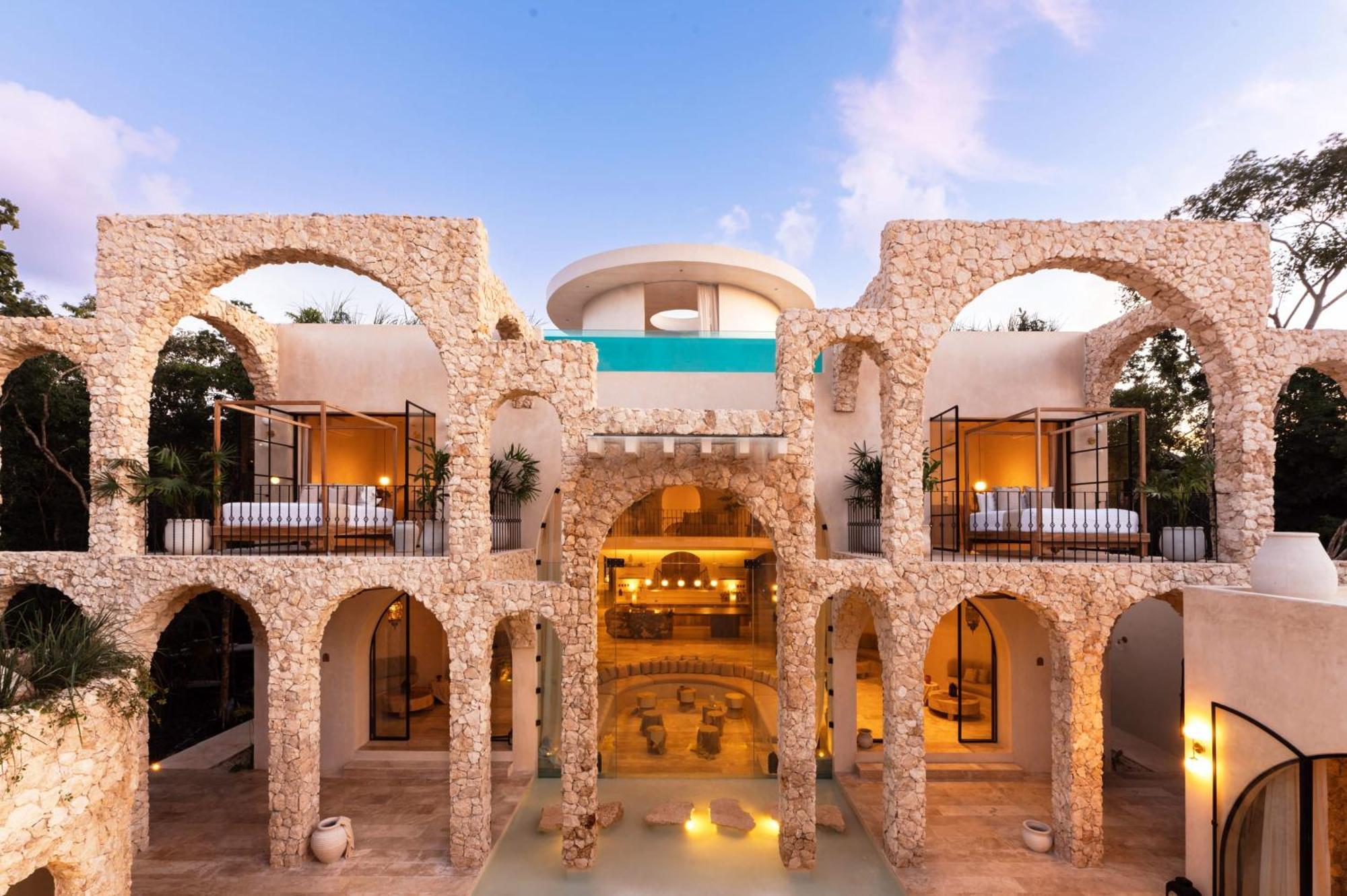 Casa Arka - Palacial Sanctuary For Group Retreats Tulum Exterior photo